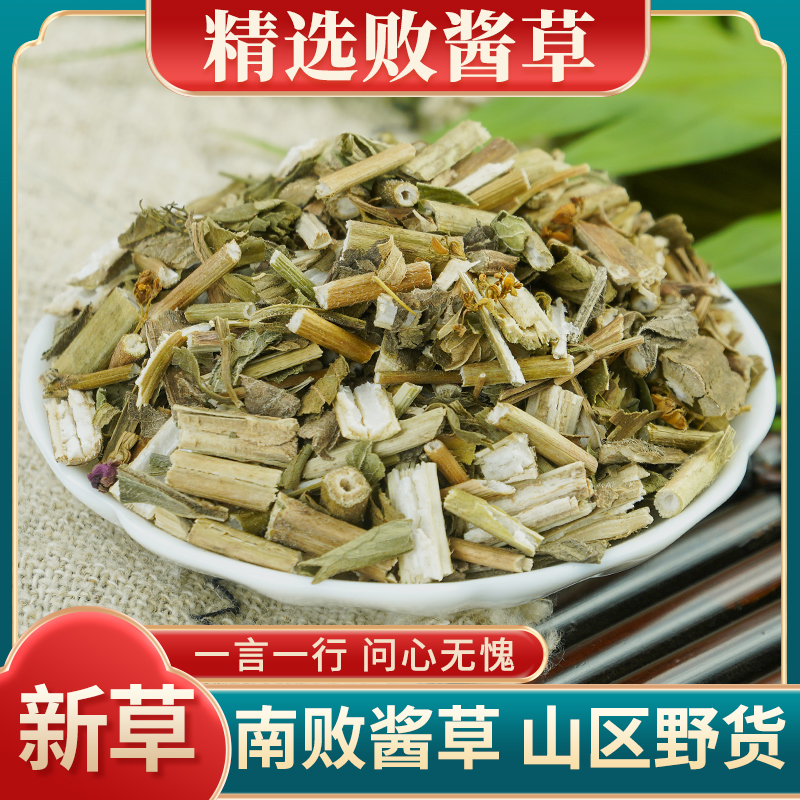 败酱草中草药500g克 野生新鲜干货 黄花败酱草 北败酱草中药材