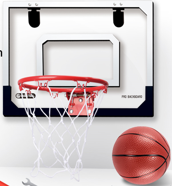 Le2 Generation Cross-Border Children Transparent Scoring Dunk Basketball Board Wall-Mounted No Punching Hang Door Indoor Basketball Stand