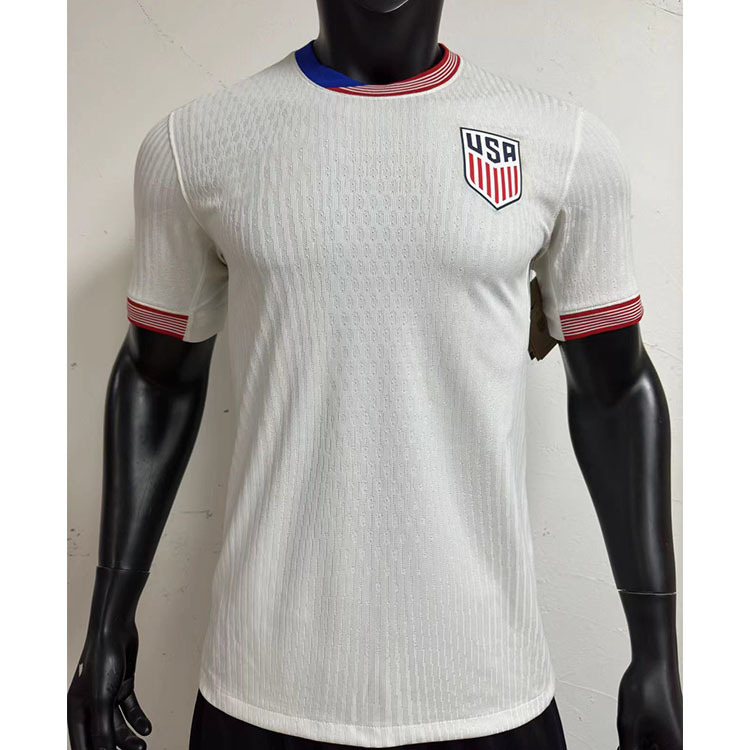 球员版24年美洲杯美国球衣足球服7号雷纳8号麦肯尼player version