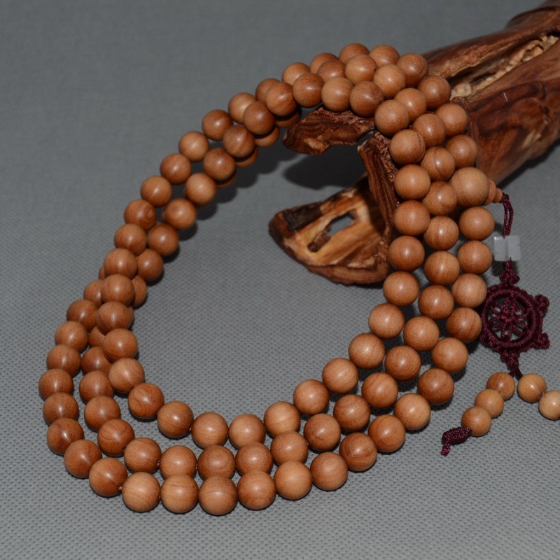 老山檀手串印度黑肉沉水檀香木老料0.