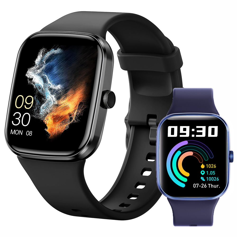 q29智能手表 新款心率血压血氧体温监测消息来电提醒运动防水计步