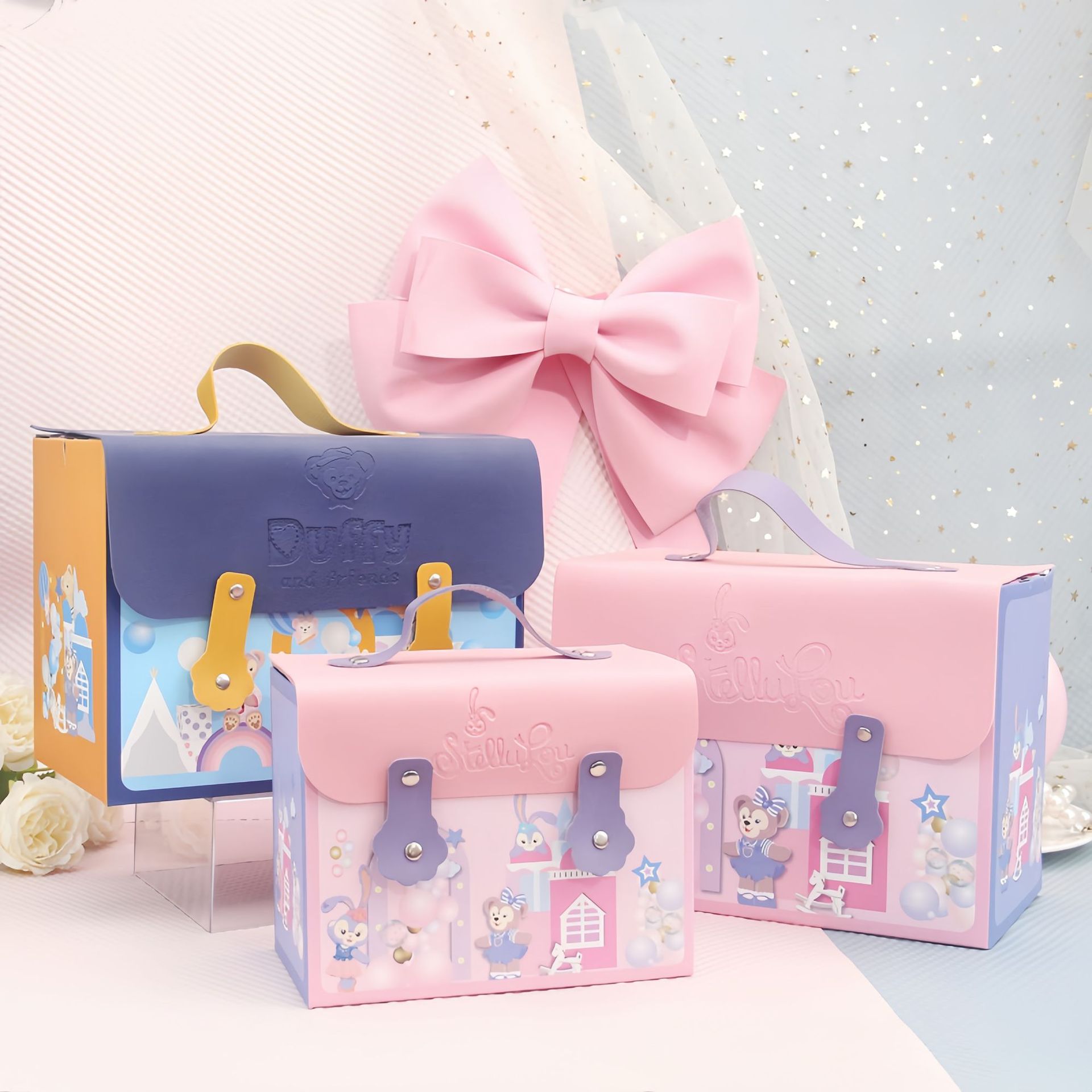 1六一儿童节礼物包装盒 手提宝宝满月生日回礼喜糖盒伴手礼-阿里巴巴