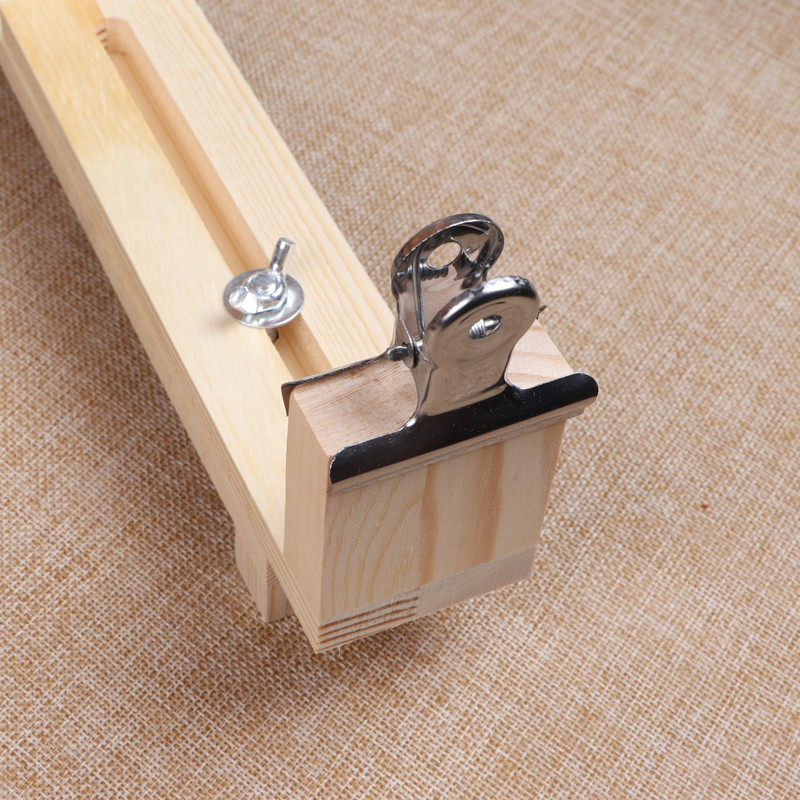 玉线编绳固定器木架实木手工架子编手绳手链垫板工具编绳木架