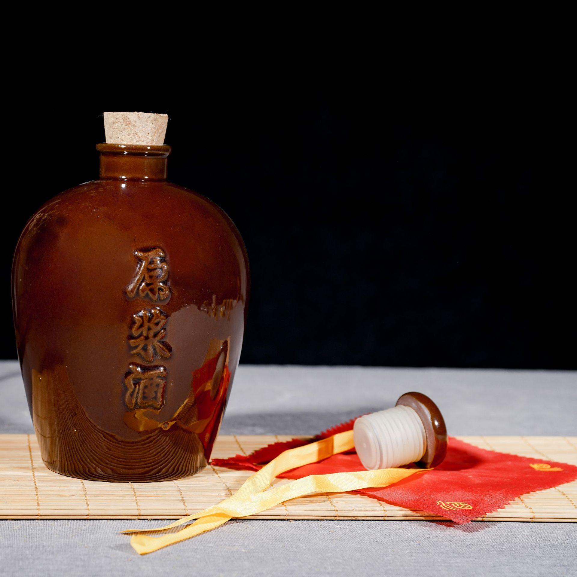 宜兴紫砂陶瓷酒瓶2斤3斤5斤装酒坛酒罐酒壶空瓶子酒具存酒器