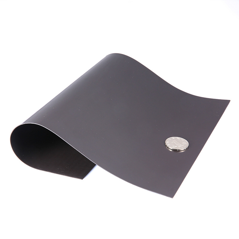 同性单面磁教学教具软磁片吸铁石磁力贴广告橡胶磁铁黑板磁性贴a4