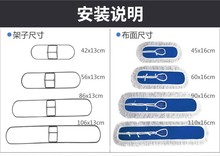 平推托铁圈撑子加粗尘推架尘推头排拖铁架子拖布架铁框拖把配件