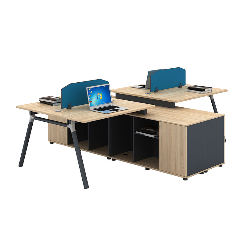 新款职员桌自由组合屏风工位桌现代简约员工桌开敞式办公桌主管桌