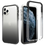 适用iPhone 11 Pro 高透渐变TPU+PC手机壳二合一全包保护手机套