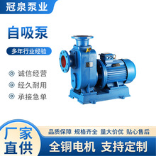 自吸泵ZX连轴单吸式卧式自吸式增压泵不锈钢增压离心清水泵