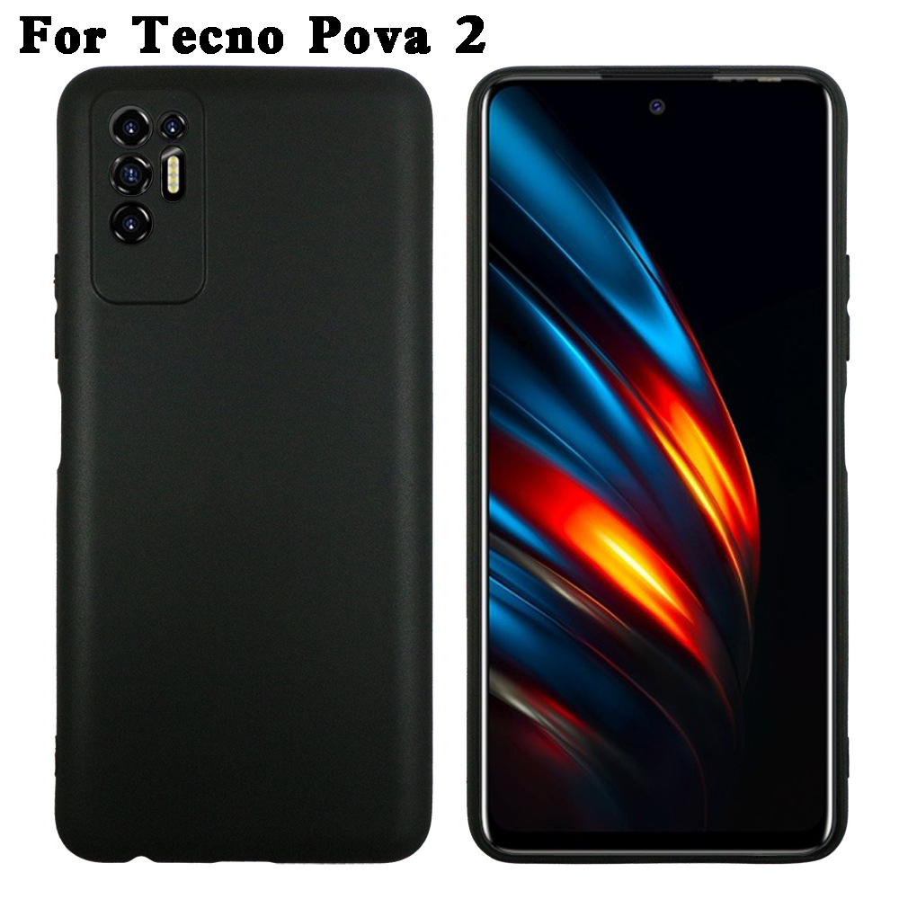 适用于tecno pova 2全磨砂tpu手机壳皮套彩绘素材壳