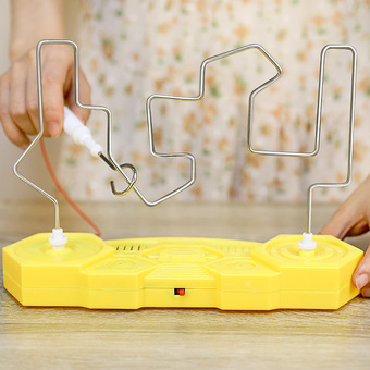 儿童电碰迷宫火线冲击玩出来的专注力益智闯关玩具专注力训练器材