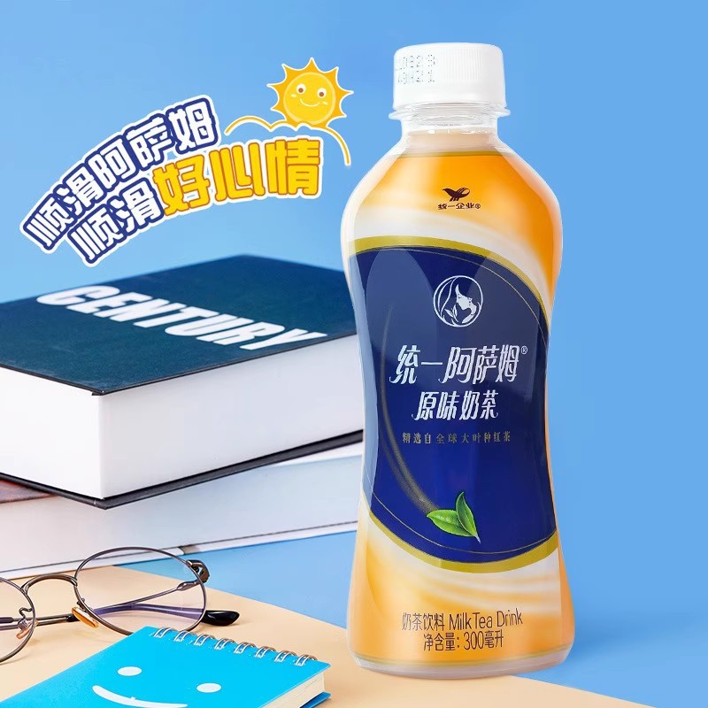 统一阿萨姆奶茶300ml*24瓶整箱原味白桃观音下午茶休闲奶茶饮品