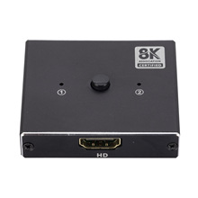 HDMI2.1双向切换器 1*2/2*1 8K@60HZ转接电视电脑投影仪4K分配器
