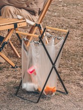 户外垃圾架折叠露营垃圾收纳塑料袋支撑架挂架野营烧烤垃圾袋支浩