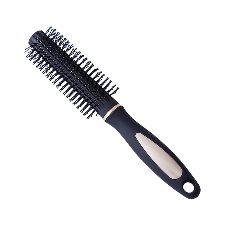 Wholesale Anti-Static Airbag Massage Comb Ms. Long Hair Inner Buckle Plastic Cylindrical Roller Comb Ribs Comb