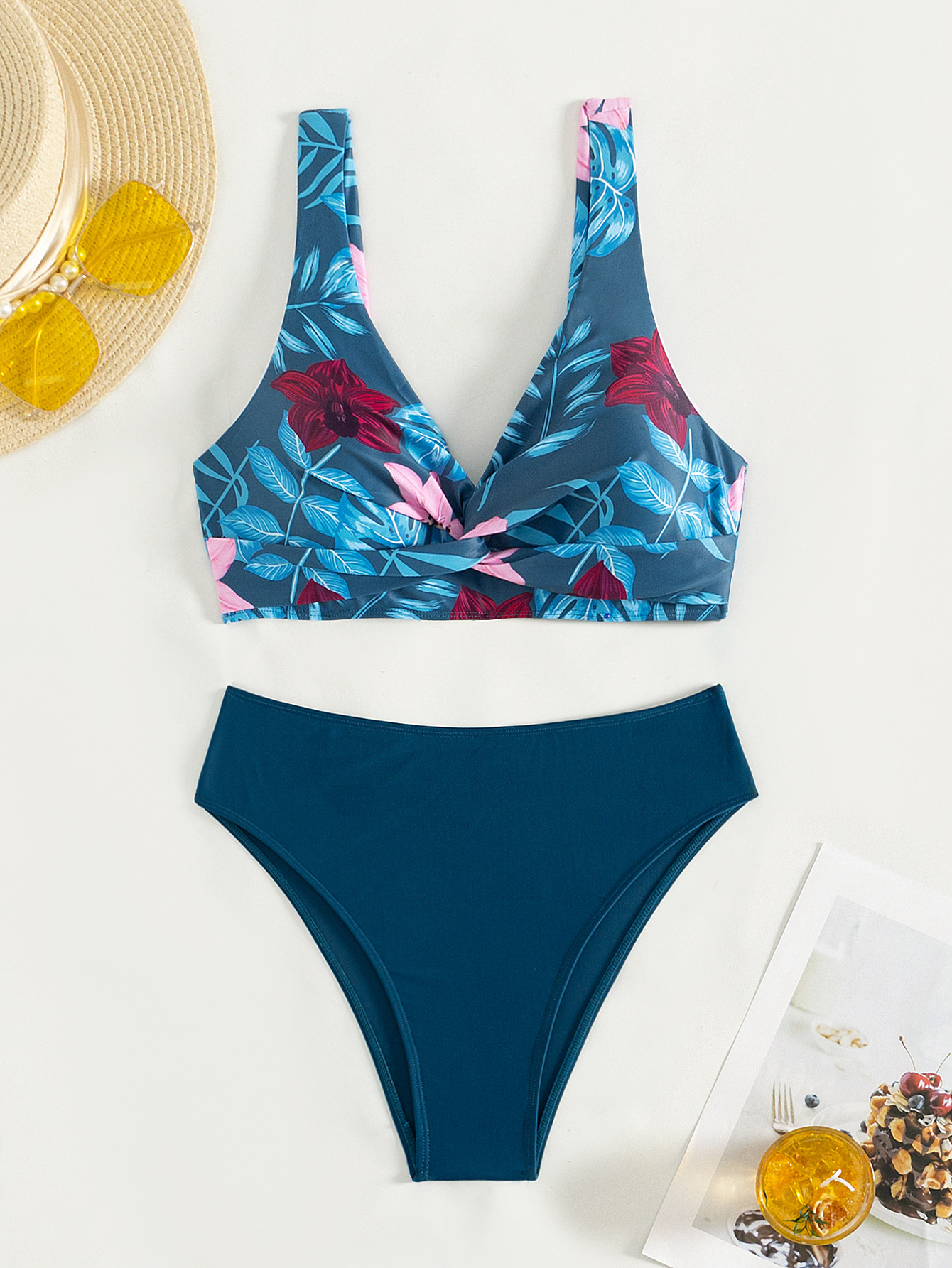 bikini 2024新款泳装现货性感比基尼时尚女士分体泳装欧美比基尼