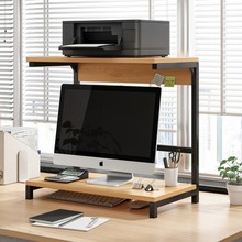 批发收纳电脑增高架台式显示屏支架垫高底座办公桌面置物架