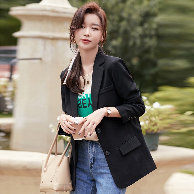 外套长款英伦西装