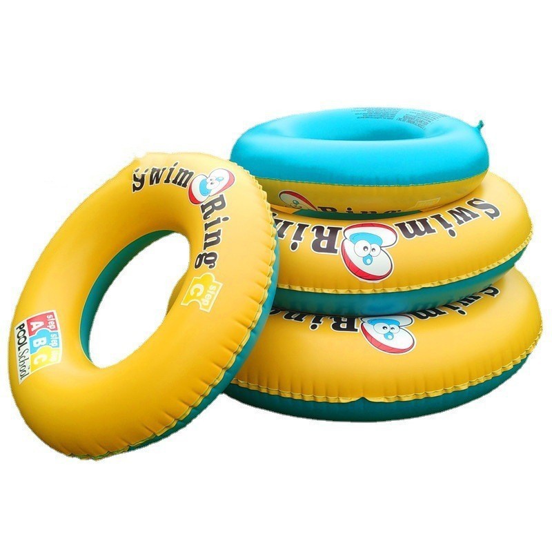 Factory Hot Sale Inflatable Swimming Ring Swimming Ring Thickened Adult Water Water Wing Letter Shell Swimming Ring