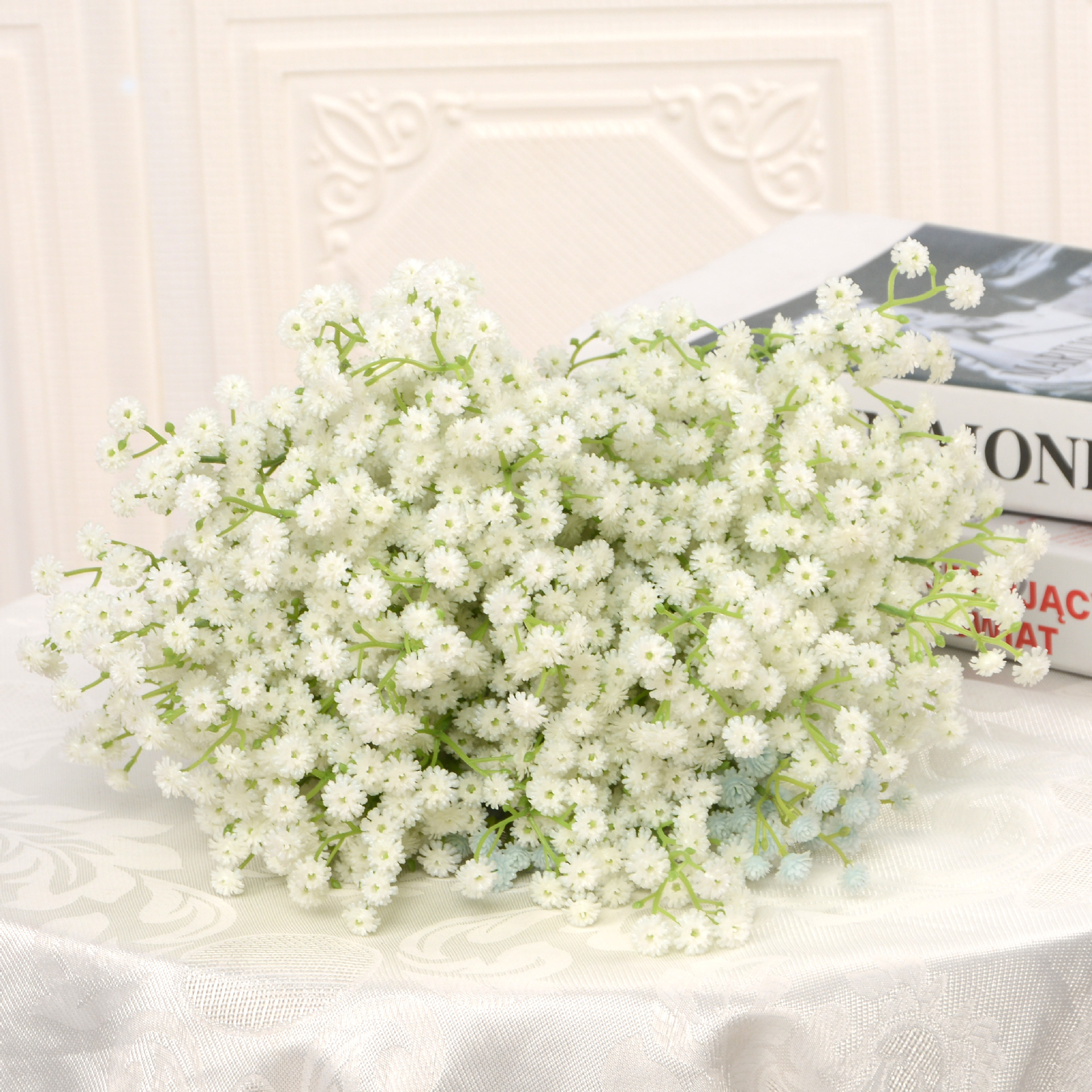 跨境pu满天星小清新假花外贸插花家庭婚庆装饰厂家批发仿真花