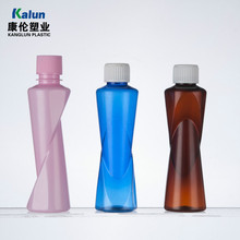 新颖漱口水瓶分装瓶医药清洁口腔瓶透明150ml塑料pet药水瓶
