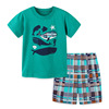 21 European style Boy shorts suit summer New products Children Socket Two piece set Cartoon children T-shirt suit 21 European style Boy shorts suit summer New products Children Socket Two piece set Cartoon children T-shirt suit