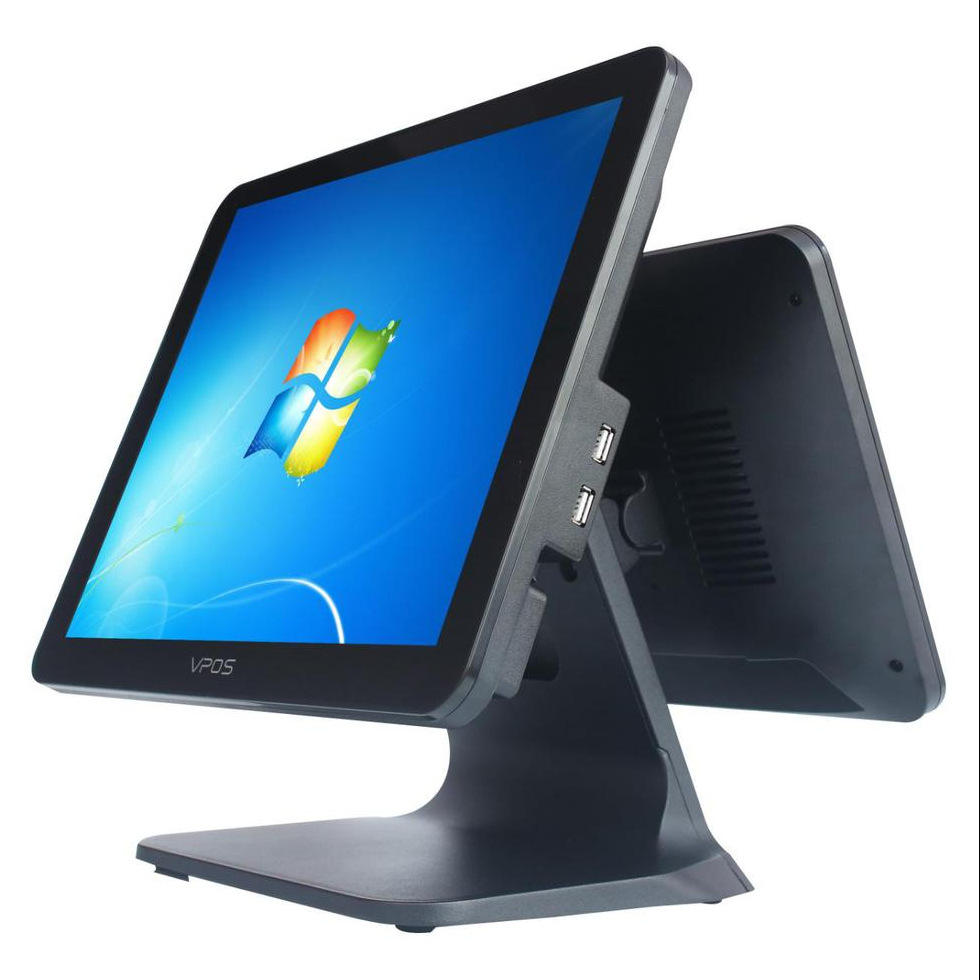 酷睿触摸双屏收银机一体机收款机商超市便利店药店烟草云收银系统