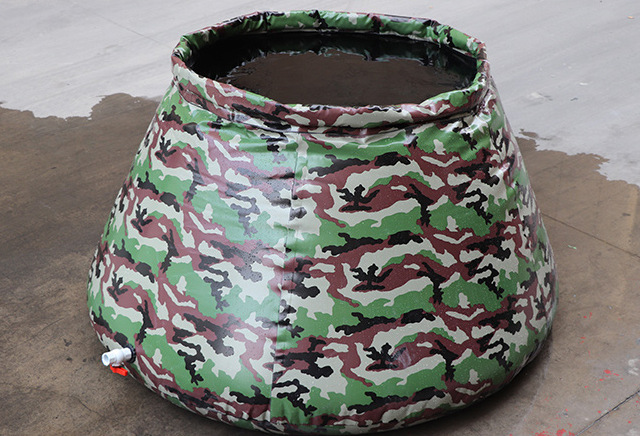 森林消防水囊袋软体大容量储水袋抗旱户外折叠水囊便携水池工地