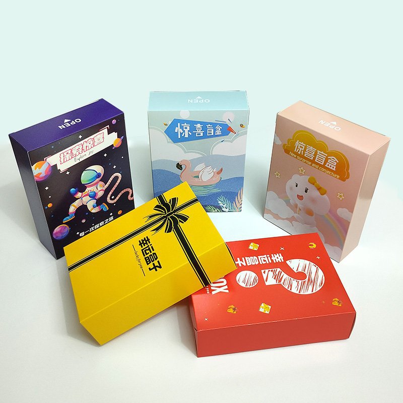 盲盒包装盒 盲盒空盒子批发 盲盒空盒盲盒盒子空盒批发定 制定 做