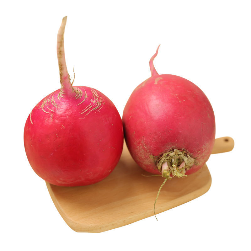 东北大红萝卜卞萝卜红皮白心大红袍圆新鲜雌性甜脆2斤/5斤包邮