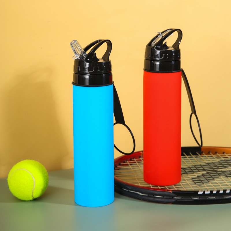 Outdoor Sports Bottle Silicone Folding Water Bottle Travel Water Cup Creative Gift Cup Water Bottle