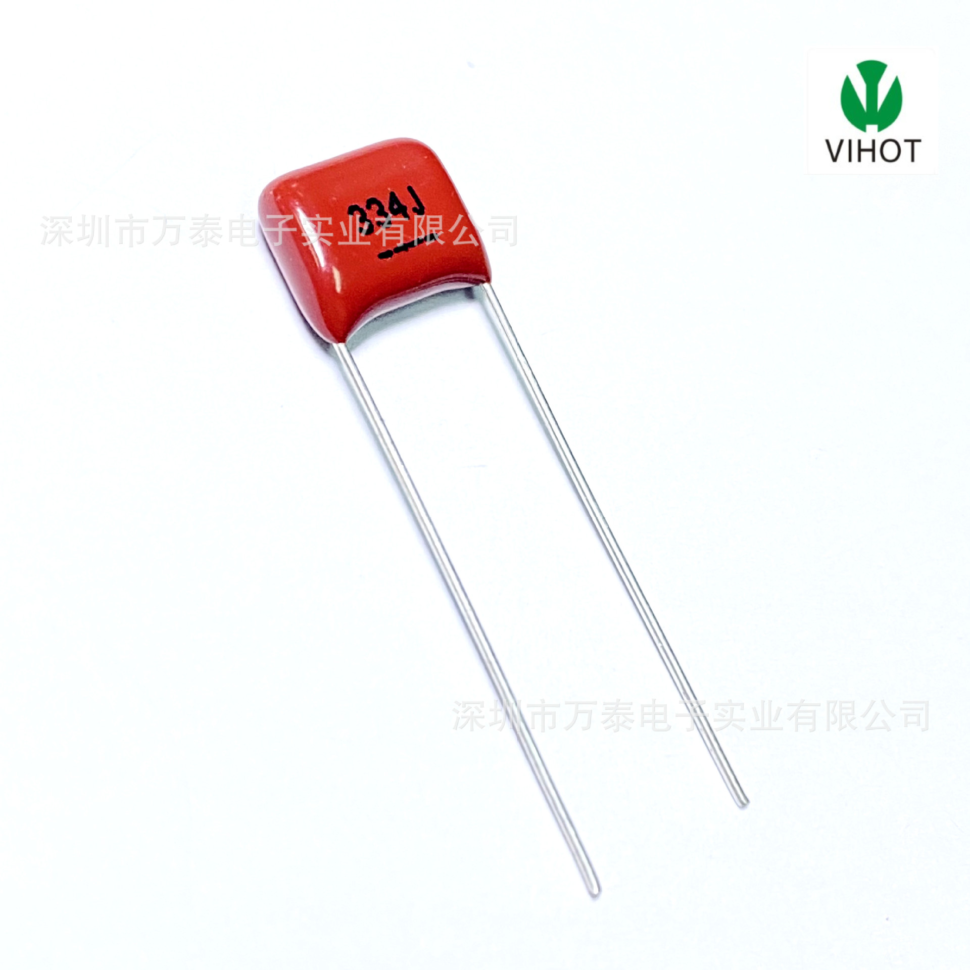 厦门法拉cl21x 50v/63v/100v334j 脚巨7.5mm 聚酯膜 cbb电容 0.