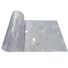 8E7Qpvc塑料台胶布橱柜加厚透明垫软玻璃板长方形家用印花桌面保