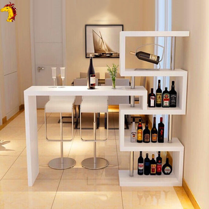 开放式厨房吧台餐桌一体隔断柜餐边柜家庭吧台隔断客厅酒柜式