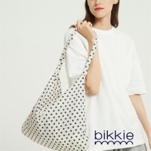 小众 bikkie宋慧乔单肩包斜挎包裴秀智同款波点DOT ECO BAG BEIGE