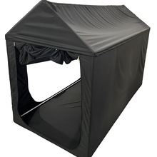 黑色遮光帐篷 加工定制 室内 户外通用款 单人玩具游戏屋密封式房