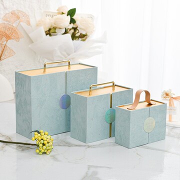 新款创意精美手提盒婚礼伴手礼礼盒喜糖盒生日礼物盒礼品包装空盒