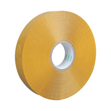 BTV4透明胶带机用1000米快递封箱打包黄色超大卷封口加厚胶纸高粘