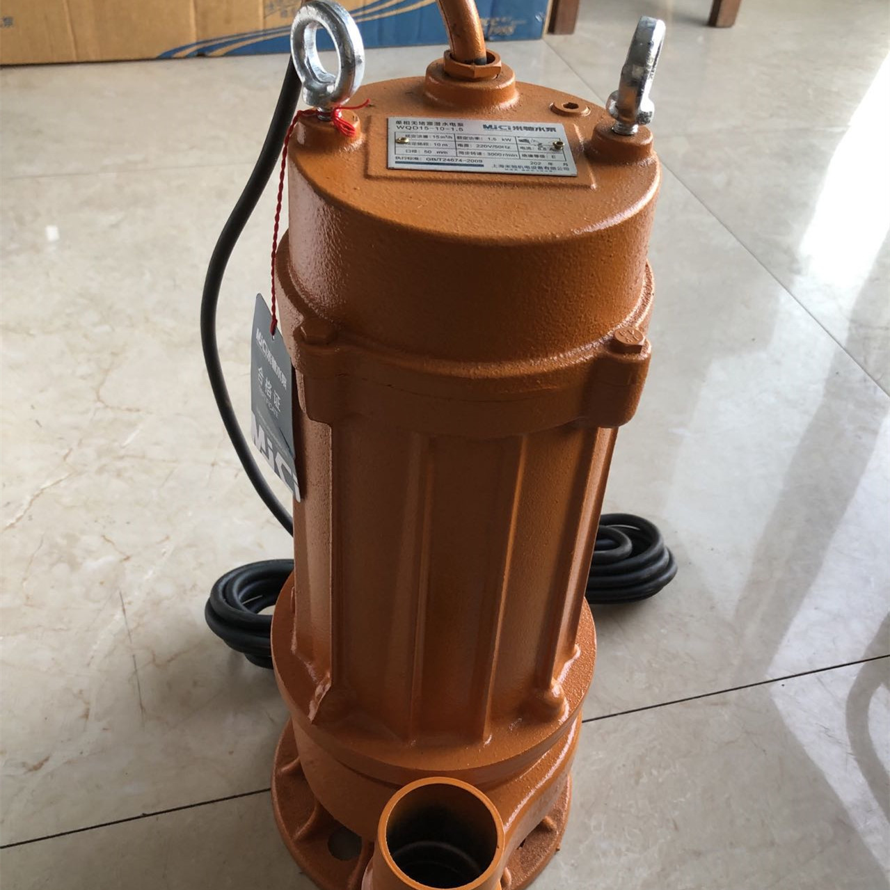 污水泵家用小型排污泵大流量抽水泵潜水泵灌溉农用潜水排污泵