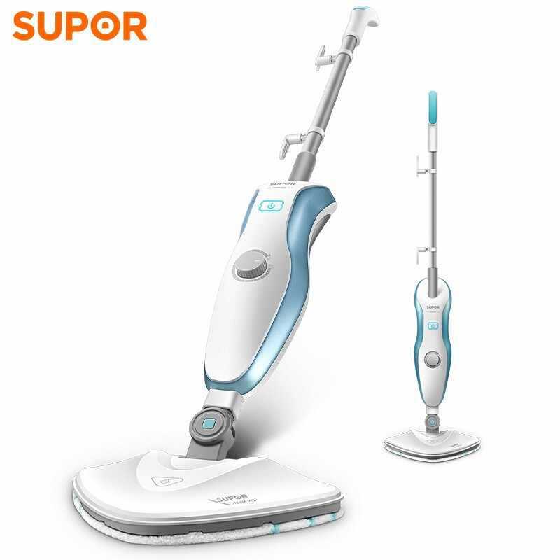 苏泊尔蒸汽拖把手持拖地机擦地机除尘家用洗地机清洁机 sct23a-15