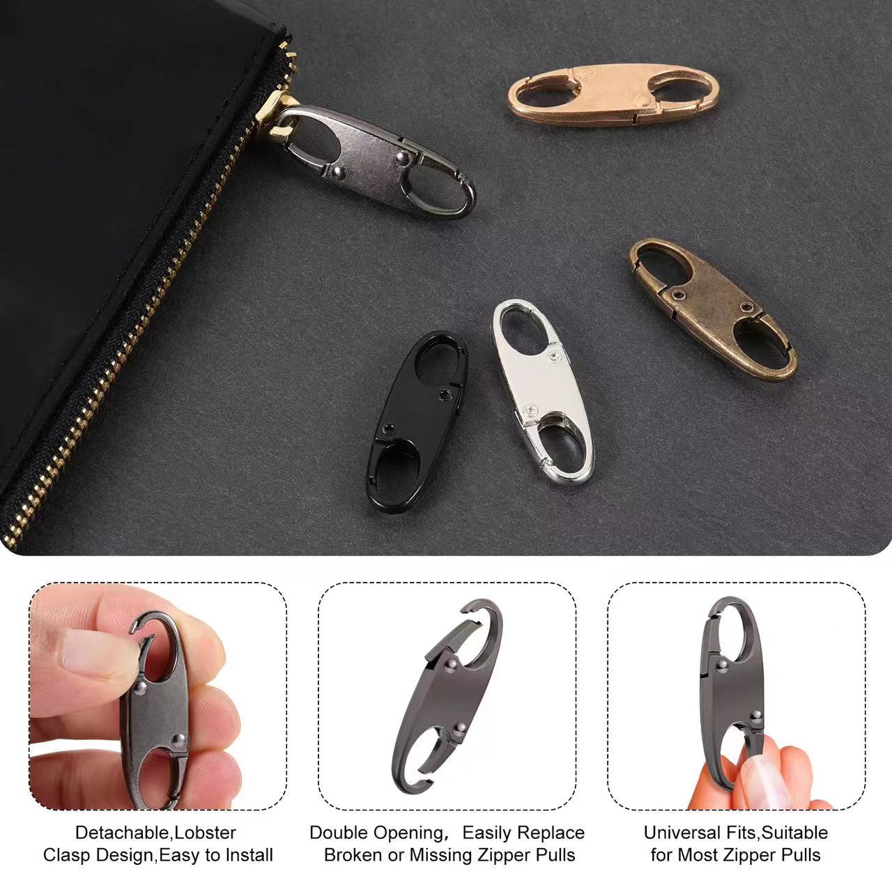 S-Type Spring Fastener Hanger Key Bag Chain-Strap Metal Alloy Climbing Button Carabiner Mini Horoscope Buckle Adjustable Buckle