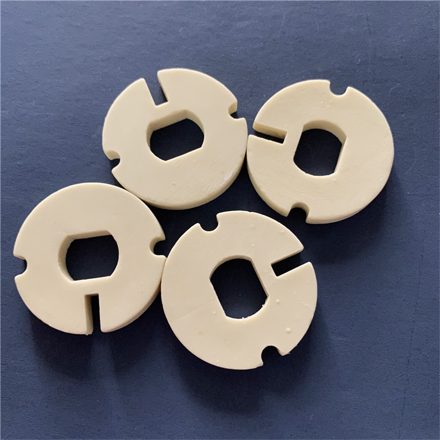激光切割陶瓷件氧化铝陶瓷片99瓷片垫片耐磨氧化铝陶瓷圆片