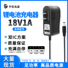 厂家直销 18V1A 锂电池充电器  吸尘器 蓝牙音响扫地机器人充电器