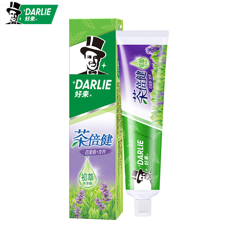 黑人好来新品茶倍健百里香龙井牙膏190g清新正品一件代发-阿里巴巴