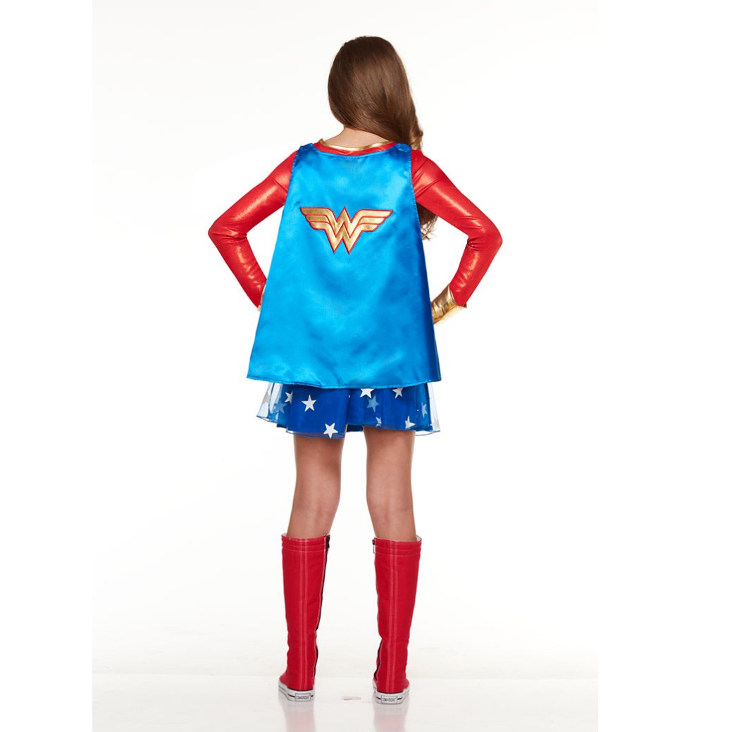 2021跨境欧美英雄系列supergirl dc comics 超人女孩神奇女侠裙子