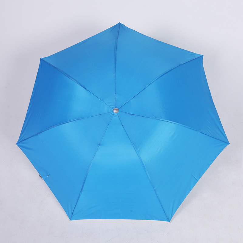 Umbrella Advertising Umbrella Creative Triple Folding Umbrella Gift Wholesale Sunny Umbrella Sun Protection Folding Umbrella Printed Logo