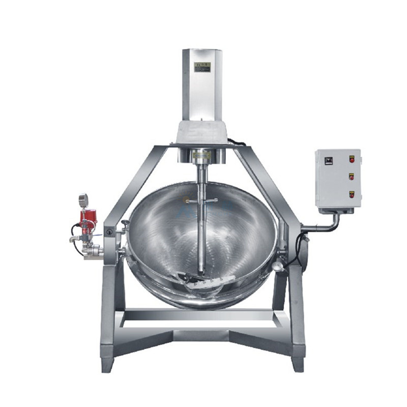 炒咖喱酱夹层锅 辣椒酱全自动行星搅拌炒锅 豆沙馅电加热夹层锅