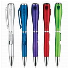 《蓝盛文具厂》供应LED灯笔 塑料按动圆珠笔 发光笔 可印刷LOGO