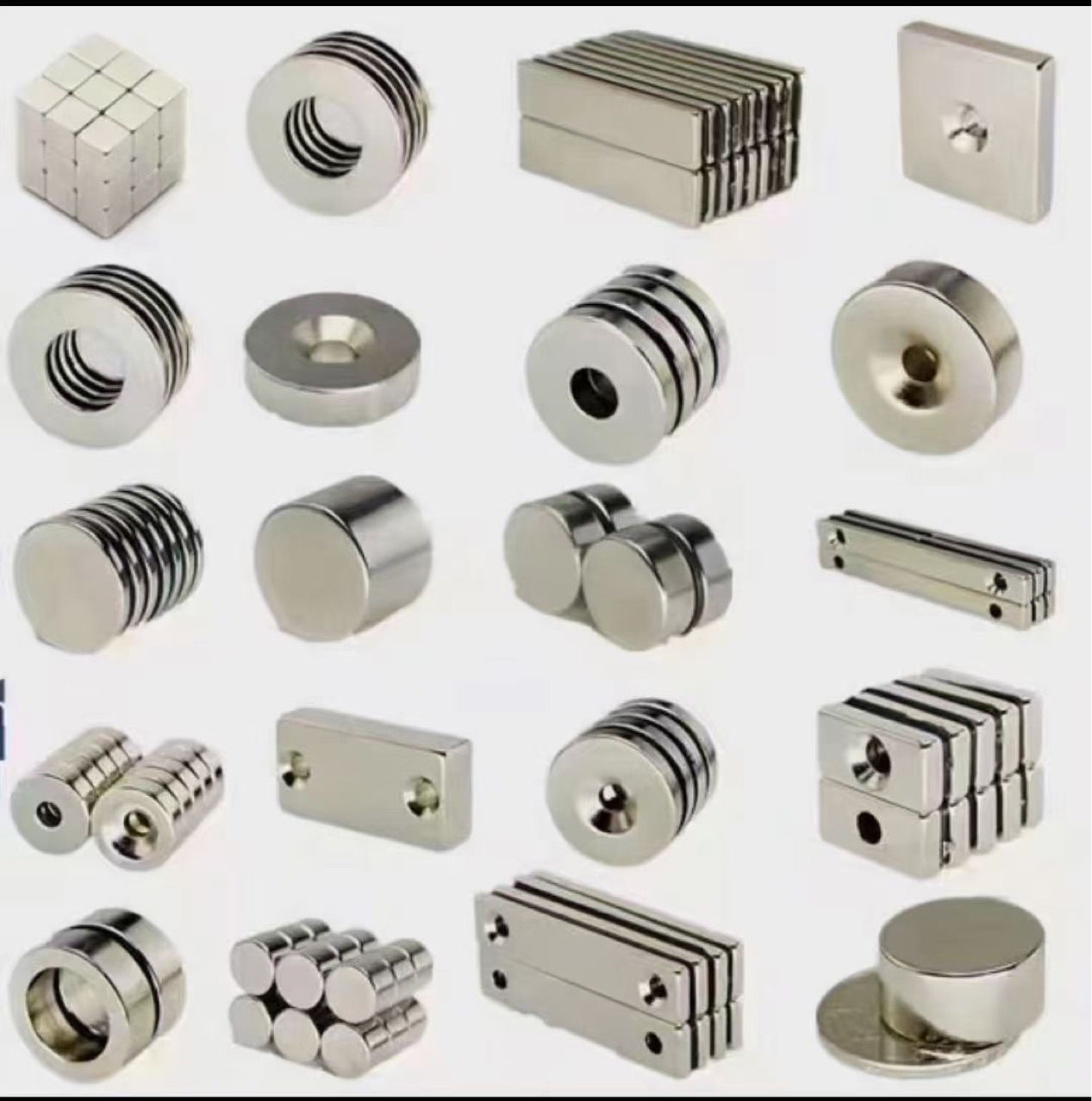 厂家钕铁硼磁铁强力圆门吸磁铁片强磁吸铁石带沉孔-阿里巴巴