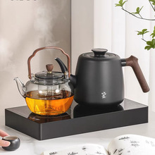 电陶炉泡茶专用茶台烧水壶一体全自动上水嵌入式电热水壶围炉煮茶